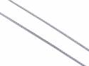 18ct White Gold Spiga Chain 20 Inch