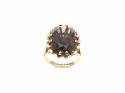 9ct Yellow Gold Smokey Quartz Ring