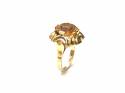 14ct Yellow Gold Citrine Solitaire Ring