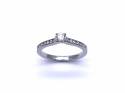 Platinum Diamond Solitaire Ring