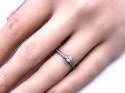 Platinum Diamond Solitaire Ring