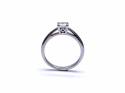 18ct White Gold Diamond Solitaire Ring