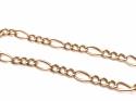 9ct Yellow Gold Figaro Bracelet