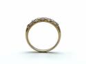 9ct Yellow Gold Diamond 5 Stone Ring