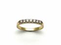 18ct Yellow Gold Diamond 7 Stone Ring