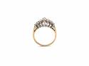 9ct Diamond Double Row Ring