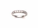 18ct White Gold Diamond Eternity Ring