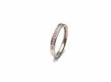 Platinum Diamond Half Eternity Ring