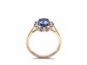14ct Tanzanite & Diamond Ring
