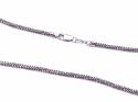 9ct White Gold Fancy Necklet 16 inch