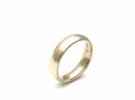9ct Yellow Gold Court Wedding Ring