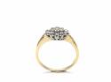 18ct Yellow Gold Diamond Cluster Ring