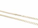 9ct Yellow Gold Curb Chain 22 Inch