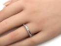 9ct White Gold Diamond Eternity/Wedding  Ring