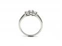 18ct White Gold Diamond 3 Stone Ring