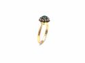 18ct Tourmaline & Diamond Halo Ring