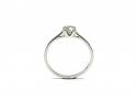 18ct White Gold Diamond Solitaire Ring