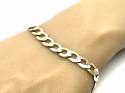 9ct Yellow Gold Curb Bracelet 8.75 inch
