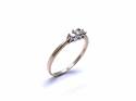 9ct Yellow Gold Diamond 3 Stone Ring