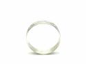 9ct White Gold Patterned Wedding Ring