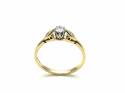 18ct Yellow Gold Diamond Solitaire Ring