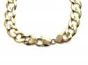 9ct Yellow Gold Curb Bracelet 9 1/2