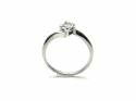 9ct White Gold Diamond Solitaire Ring