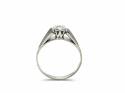 9ct White Gold Diamond Solitaire Ring