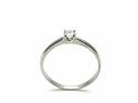 Palladium Diamond Solitaire Ring