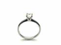 Platinum Diamond Solitaire Ring