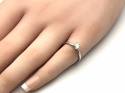 Platinum Diamond Solitaire Ring