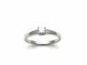 Platinum Diamond Solitaire Ring