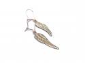 9ct Yellow Gold Angel Wing Earrings