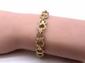 18ct Yellow Gold Diamond Bracelet