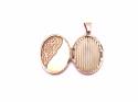 9ct Yellow Gold Locket 20x16mm