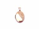 9ct Yellow Gold Locket 20x16mm