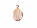 9ct Yellow Gold Locket 20x16mm