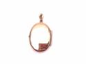 9ct Yellow Gold Locket 23x18mm