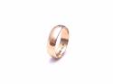9ct D Shaped Wedding Ring 5mm