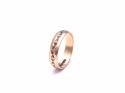 9ct Patterned Wedding Ring 4.5mm