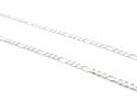 Silver Figaro Chain 24 inches