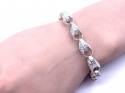 Silver Tulip Bracelet 7.5inch