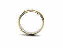 Platinum & 18ct Yellow Gold Wedding Ring 5mm N