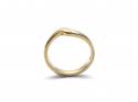 18ct Yellow Gold Shaped Wedding Ring