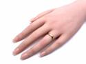 18ct Yellow Gold Shaped Wedding Ring