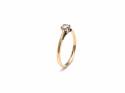 9ct Yellow Gold Diamond Solitaire Ring