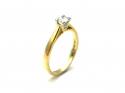 18ct Diamond Solitaire Ring 0.25ct