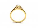 18ct Yellow Gold Diamond Solitaire Ring