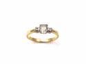 18ct Diamond Solitaire Ring 0.50ct