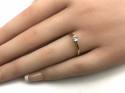 18ct Yellow Gold Diamond Solitaire Ring